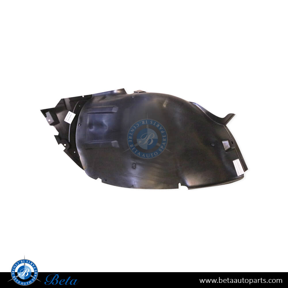 Left Side Front Wheel Fender Liner - Front Half for Mercedes GL-Class X164 2006-2012 models, Part Number 1648802905 Left Side Front Wheel Fender Liner - Front Half for Mercedes GL-Class X164 2006-2012 models, Part Number 1648802905